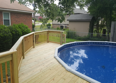 Above Ground Pool Decks Blight Built, Pictures Above Ground Pool Decks